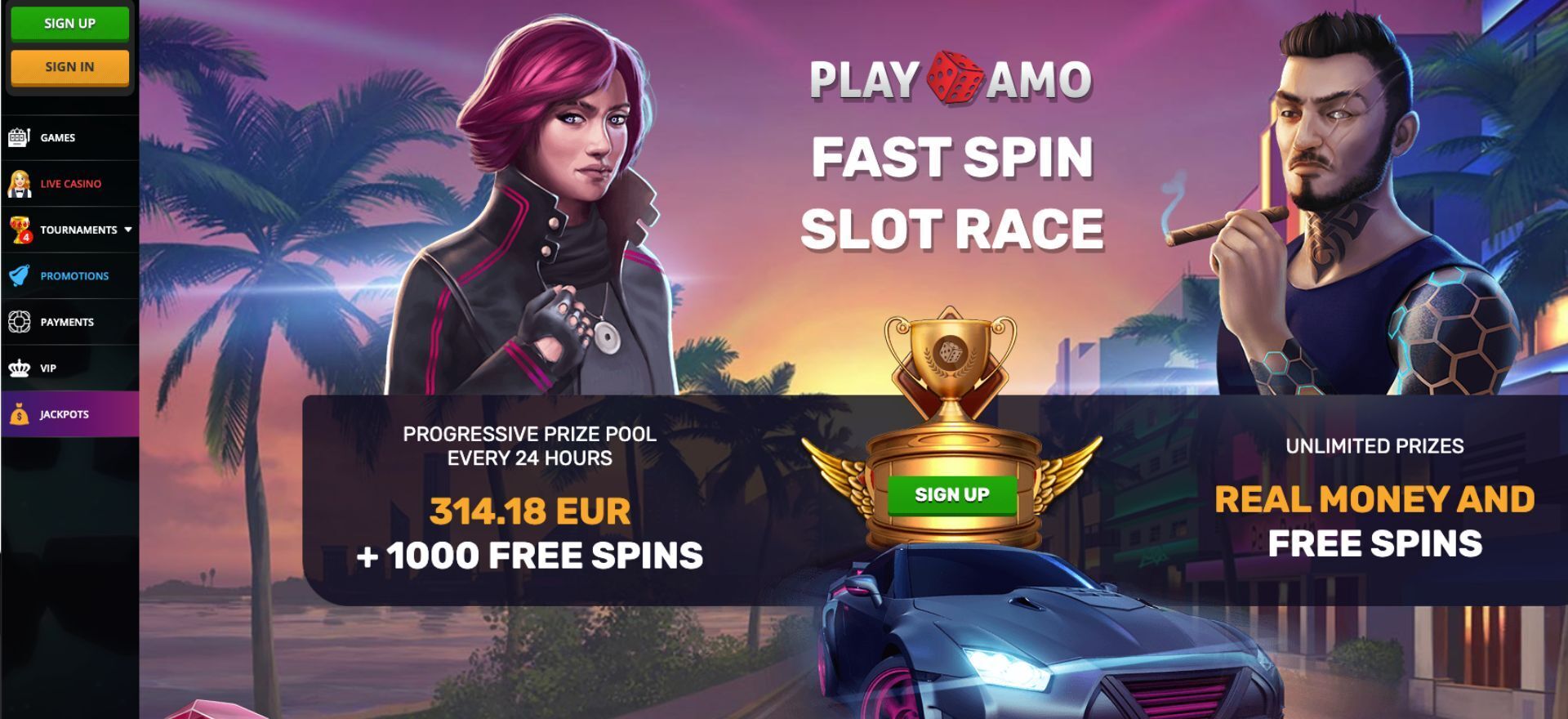 Playamo Casino Tournaments