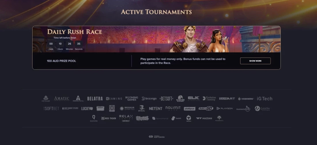 queenspins tournaments