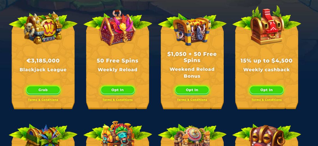 Wazamba Casino Bonuses