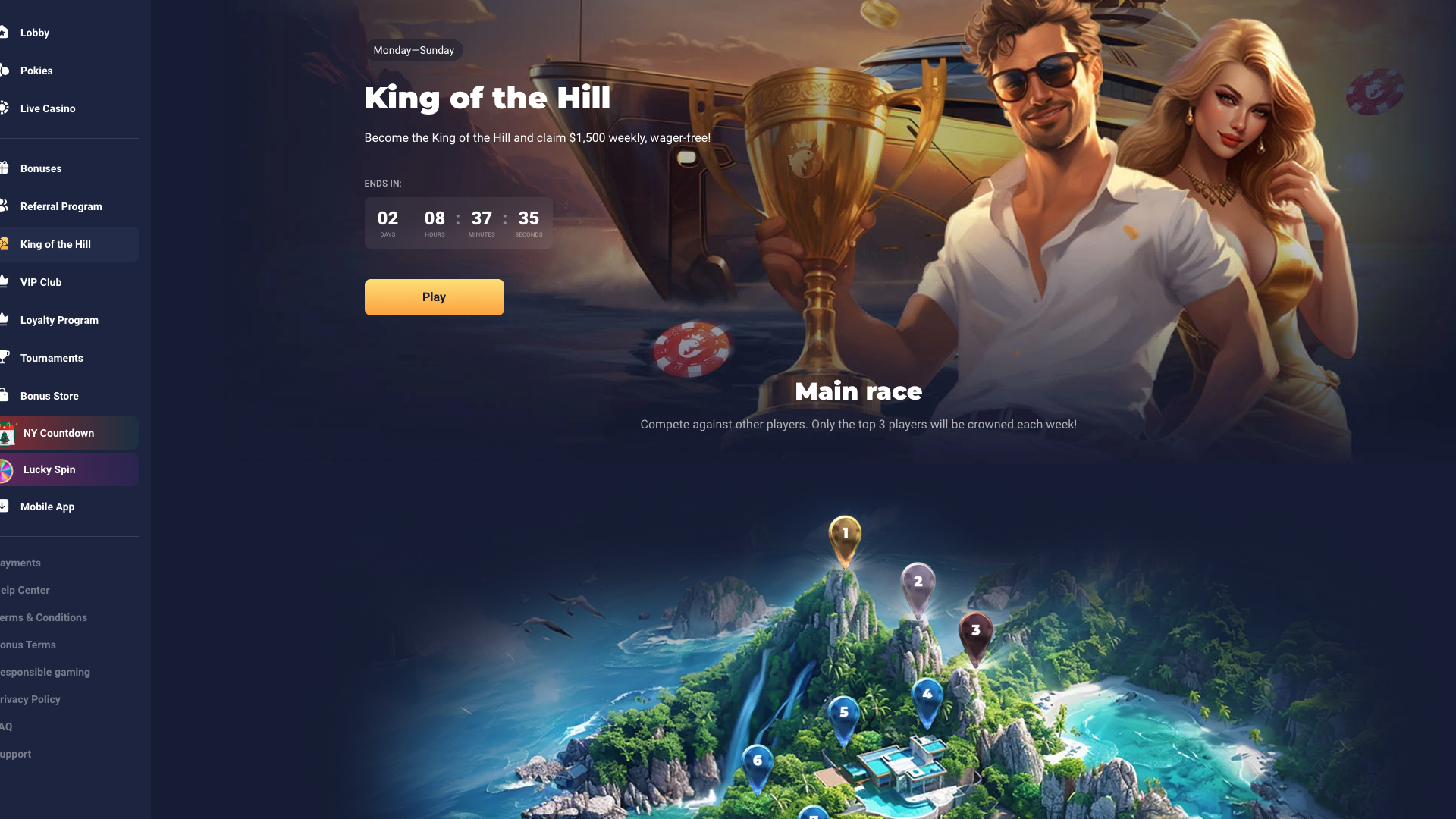 Joo Casino King Hill Promotion