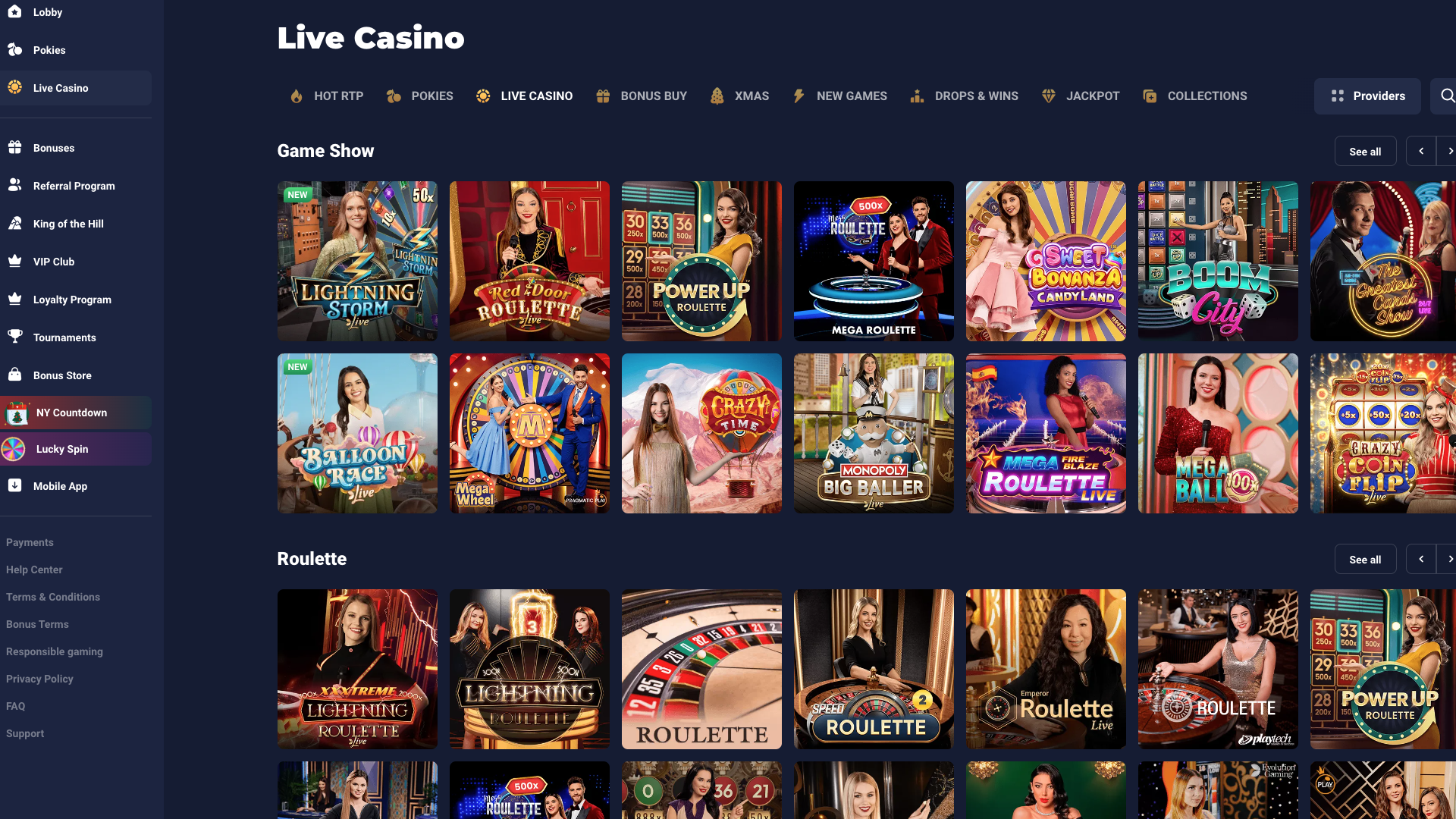 Joo Casino Live Casino