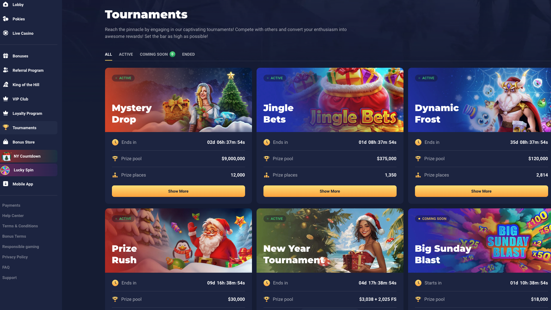 Joo Casino Tournaments