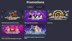 Winning.io Promotions