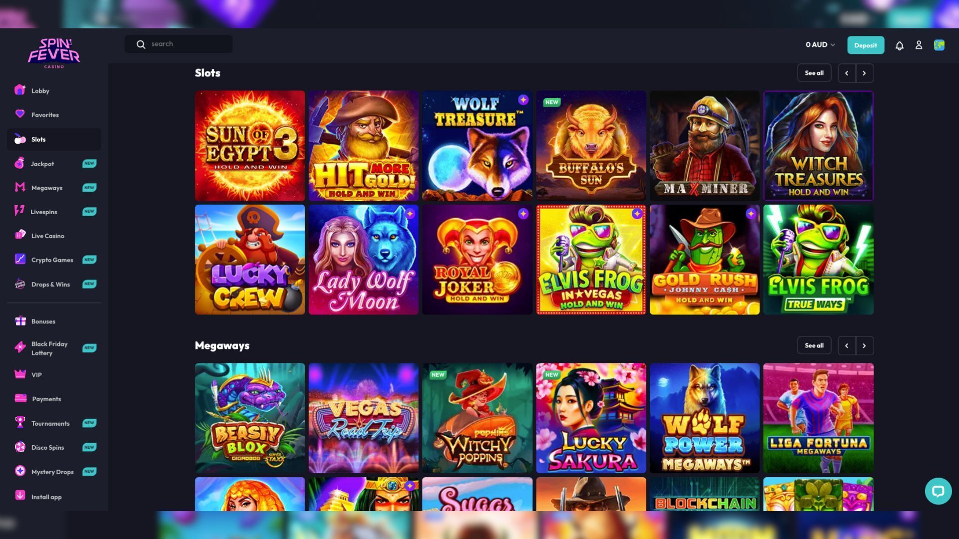 SpinFever Casino Pokies