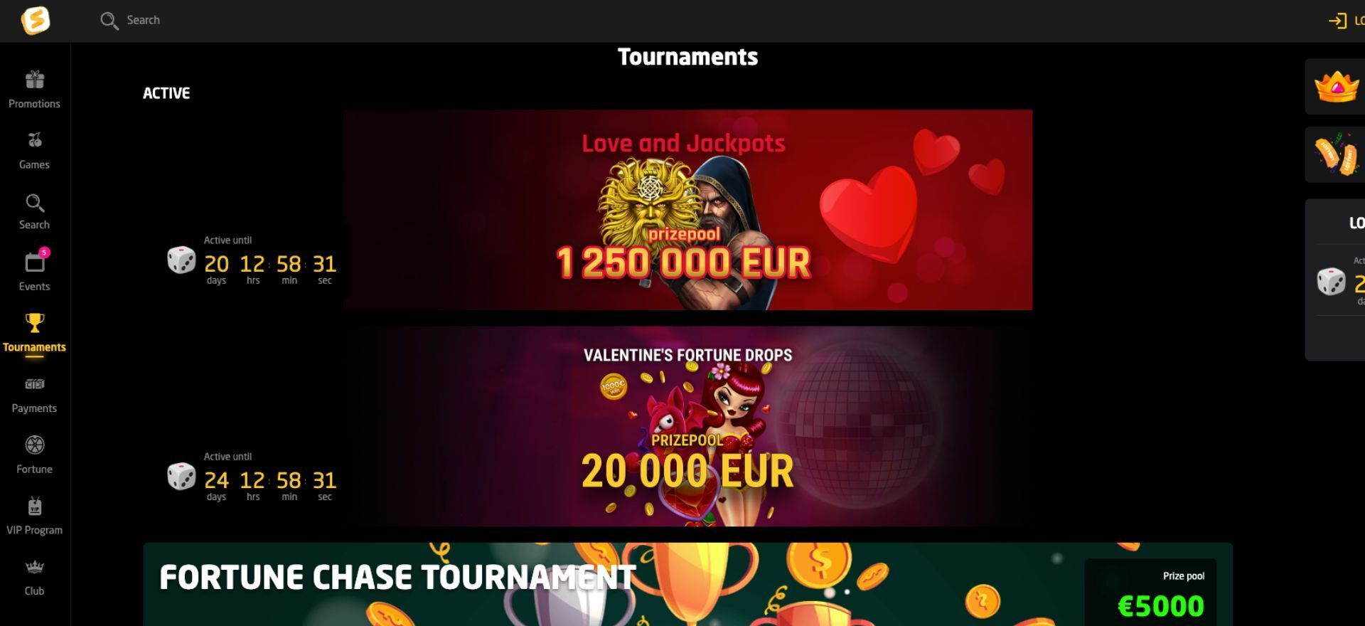 Stay Casino Tournaments