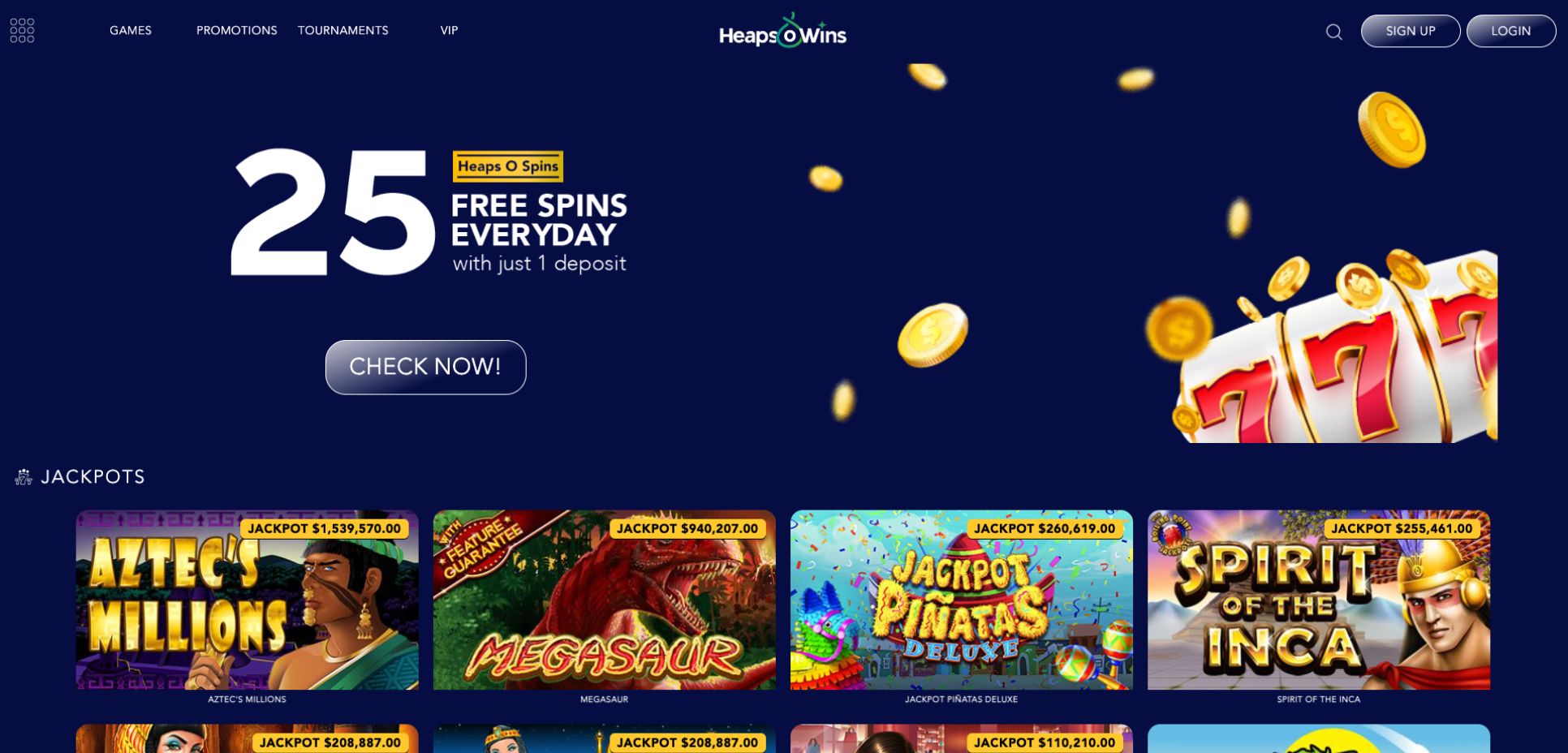 Heaps O Wins Casino Promotions