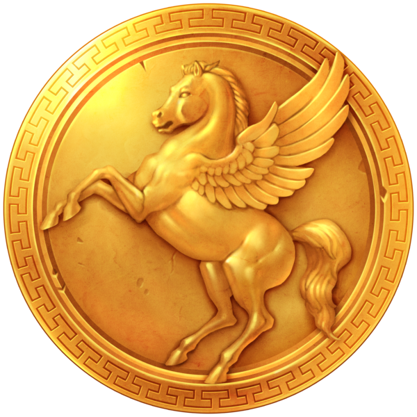 Golden Pegasus coin