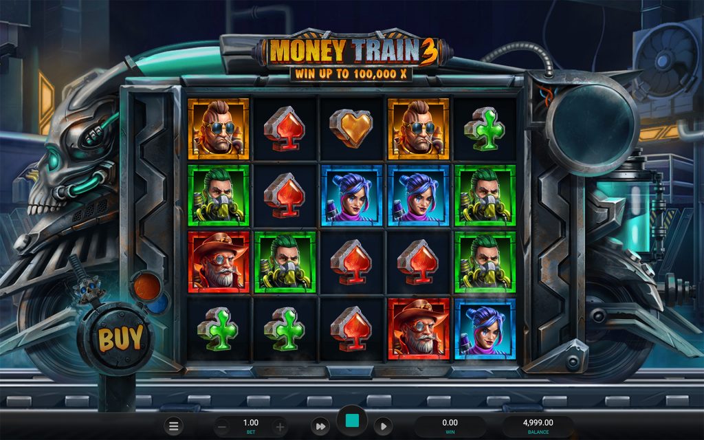 Money Train 3 - Main Game Page