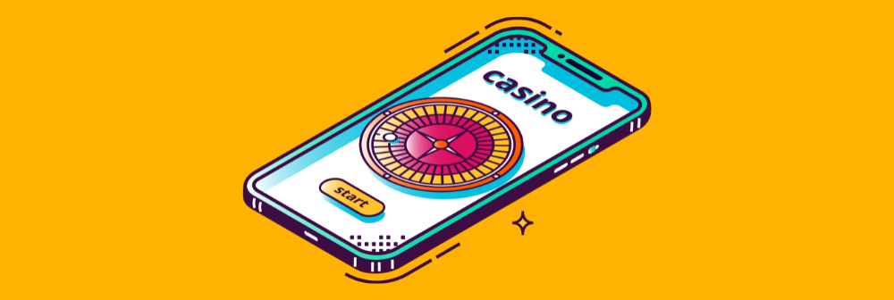 Casino app icon displayed on a smartphone screen, showcasing vibrant graphics and engaging design elements