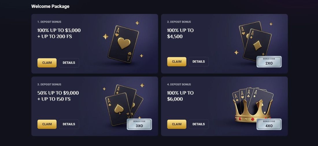 RollXO Casino Bonuses