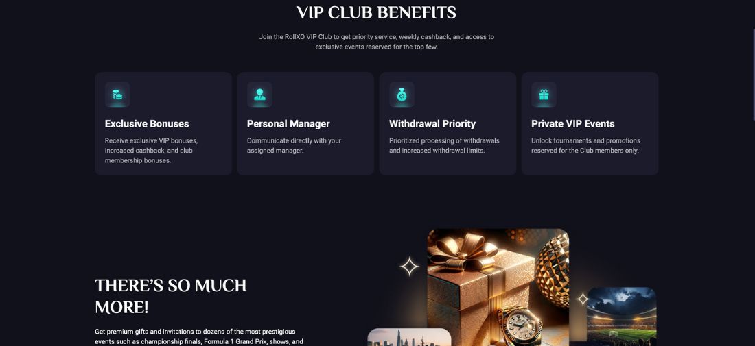 RollXO Casino VIP Club