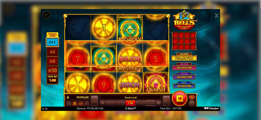 12 Bells Pokie by Wazdan