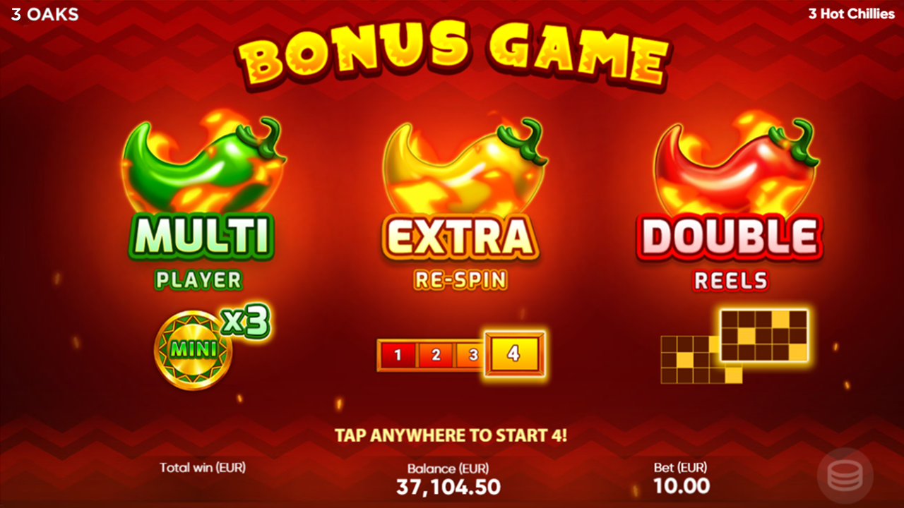 2 hot chillies bonus games