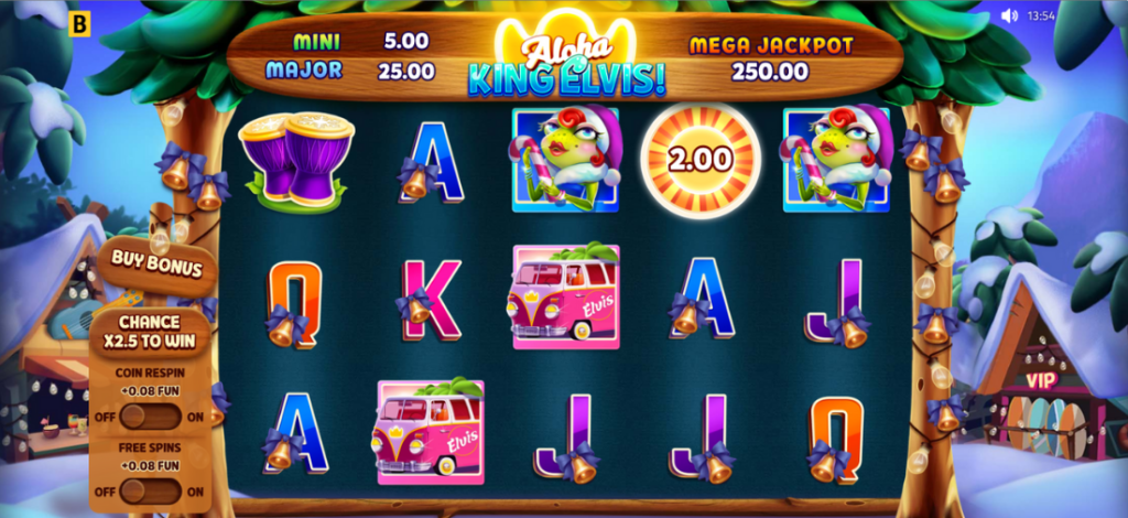 Aloha King Elvis Pokie by BGaming