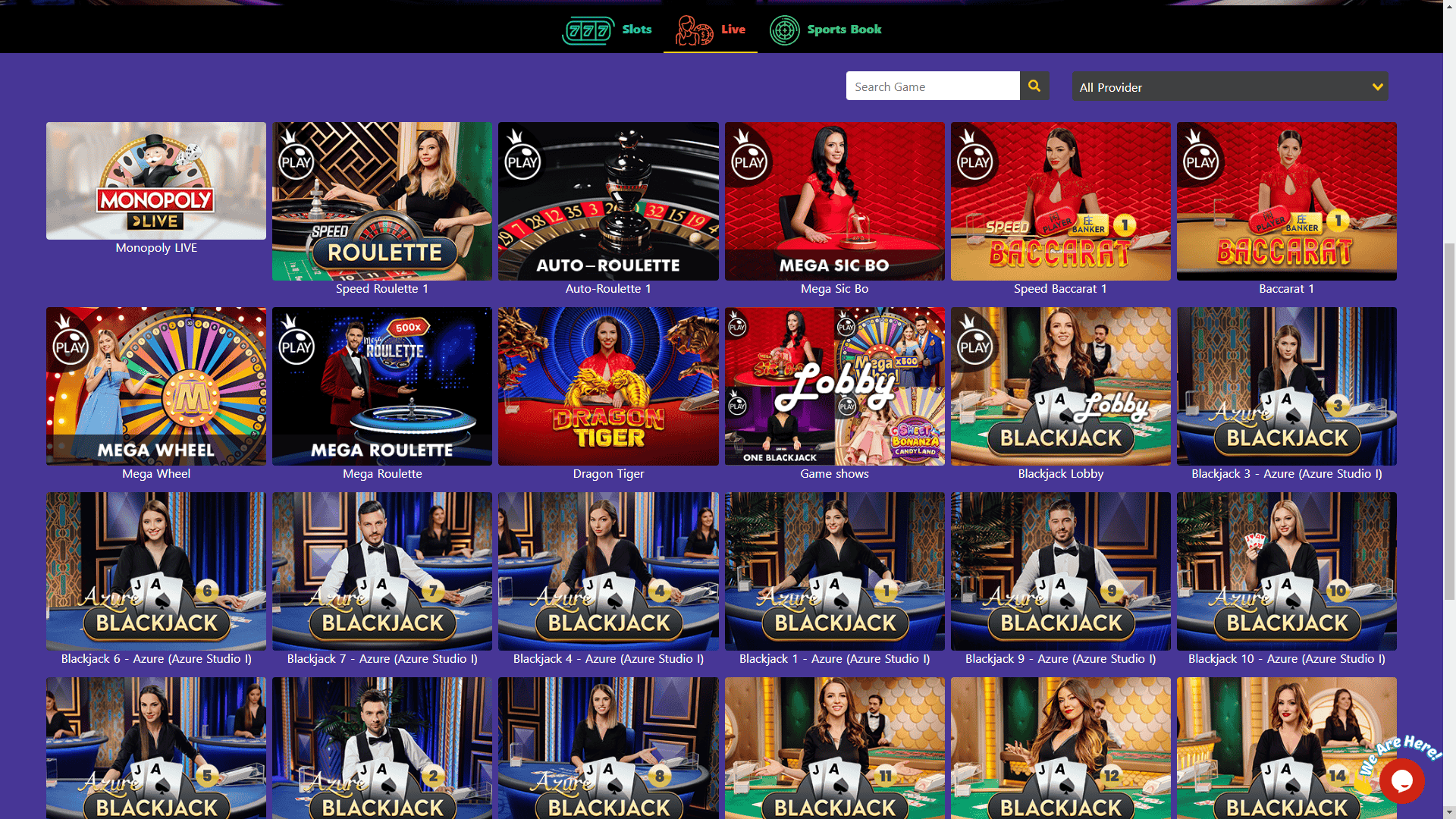 Casino Purple Live Casino