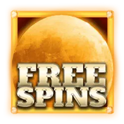 majestic king - free spins symbol