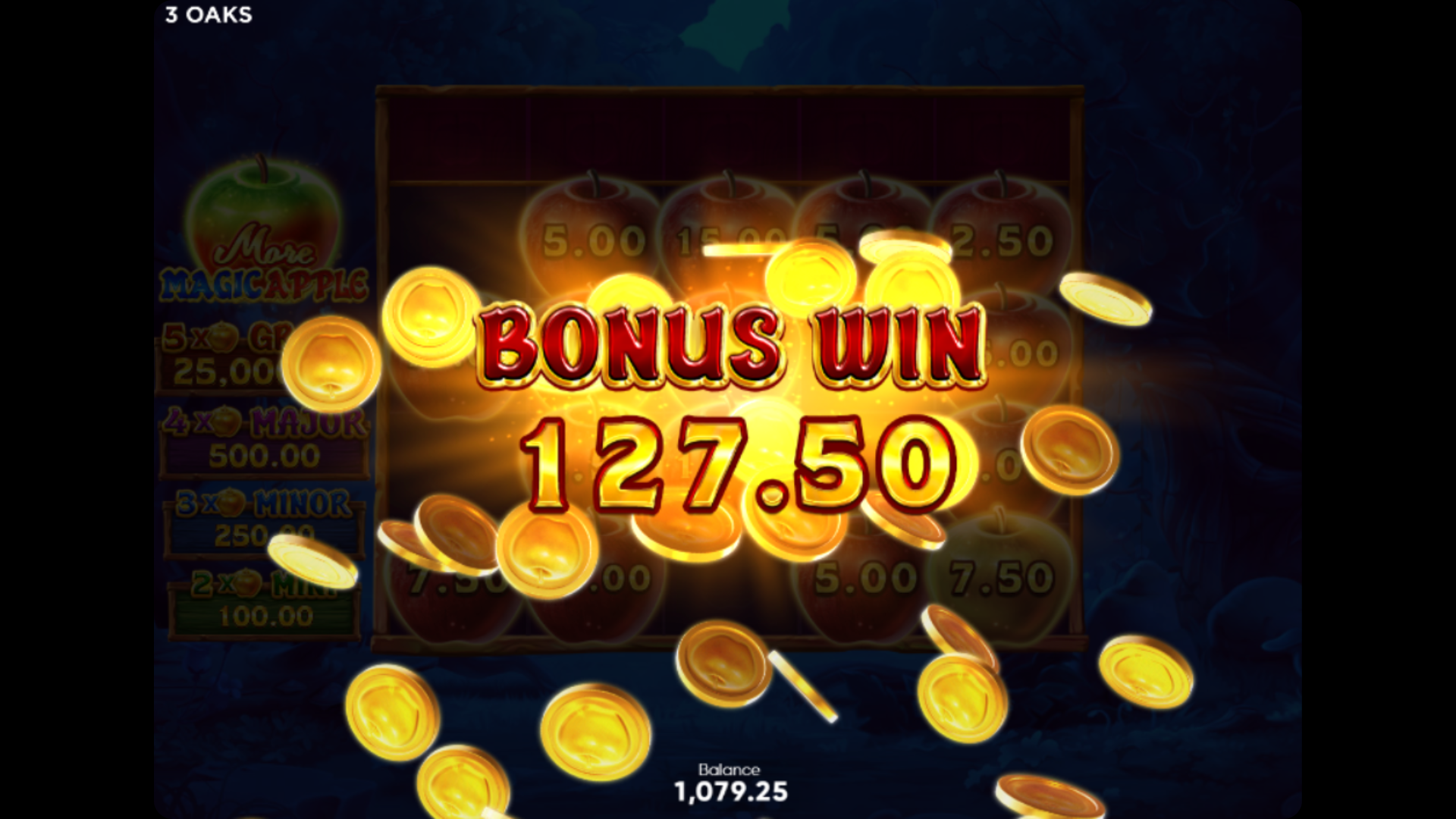 More Magic Apple Bonus - win