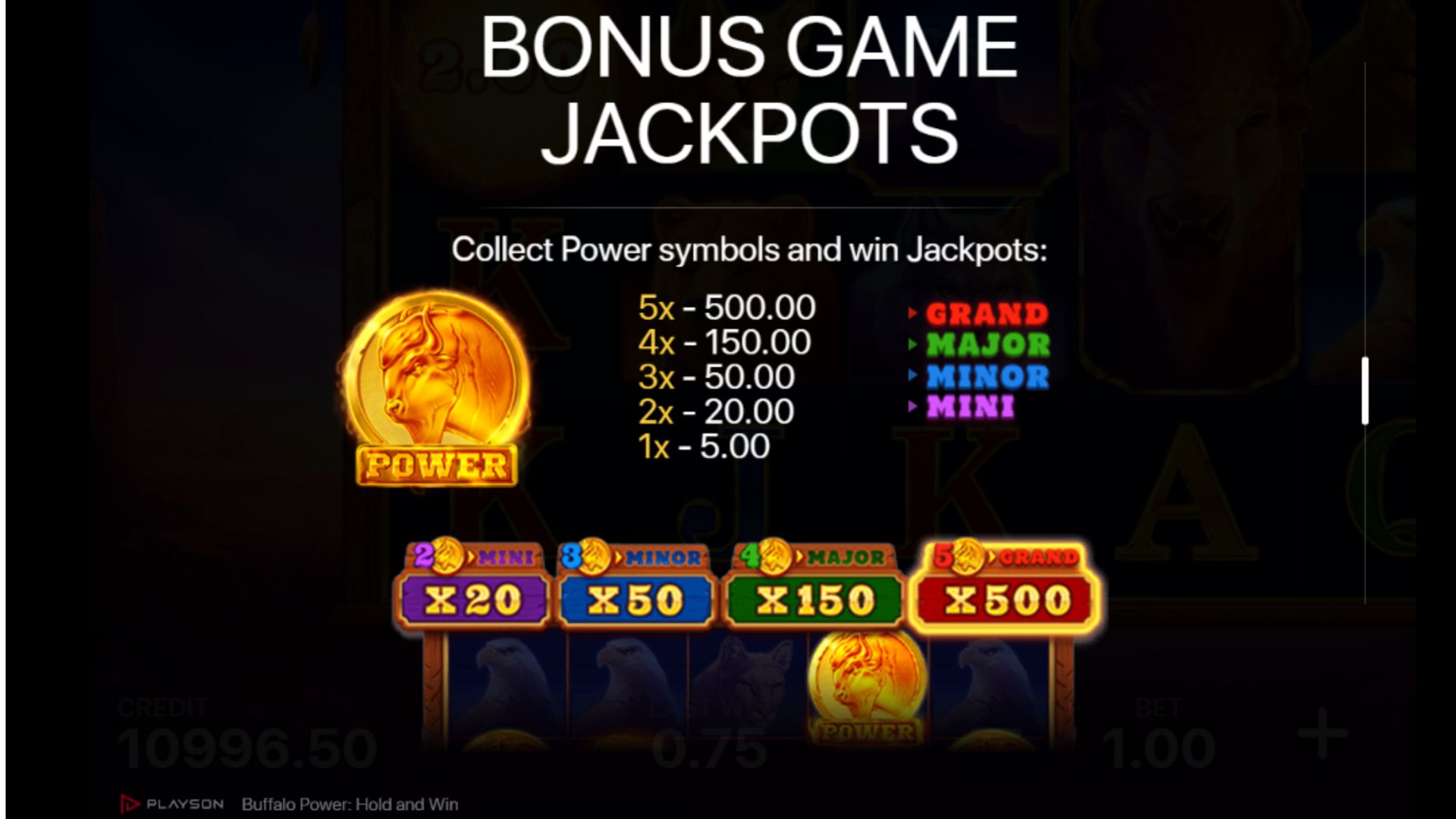 Buffalo Wins online pokie jackpots